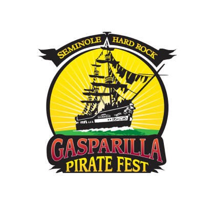 Gasparilla Pirate Fest Souvenir Pirate Ship Tampa Florida T-Shirt